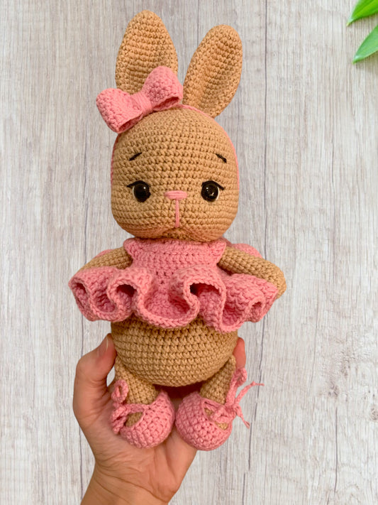 Crochet bunny toy
