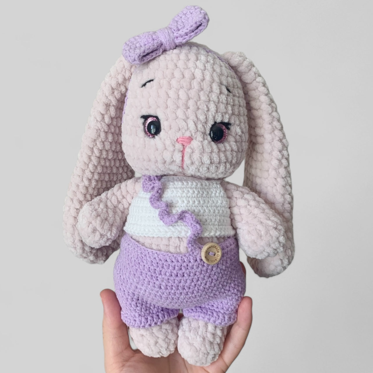 Handmade Bunny Doll, Baby Gift, Crochet Doll, Baby Gifts, Crochet Bunny, Stuffed Animals, Baby Shower Gift, Newborn Gift